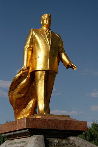Niyazov, president dictator of Turmenistan